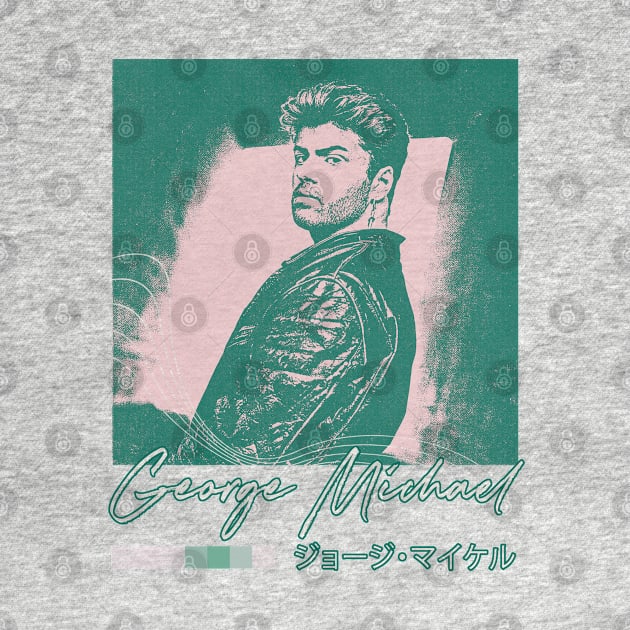 George Michael /  80s Aesthetic Fan Design by unknown_pleasures